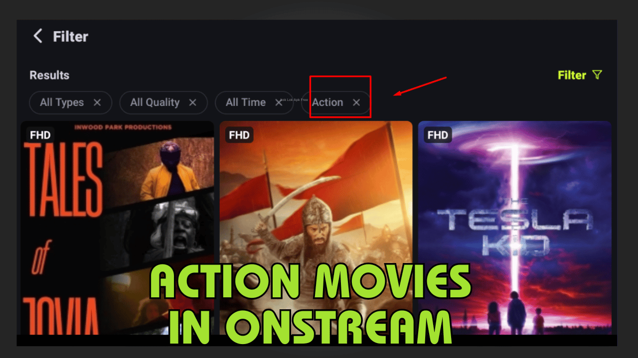 Action Movies in Onstream