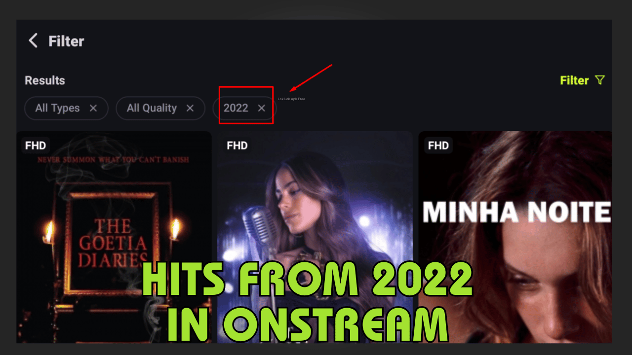 Hits from 2022 in Onstream