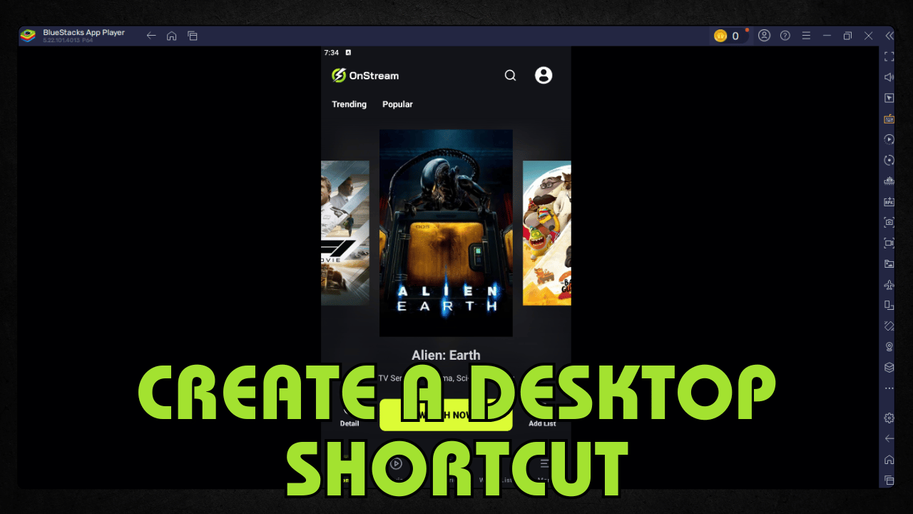 Create a Desktop Shortcut