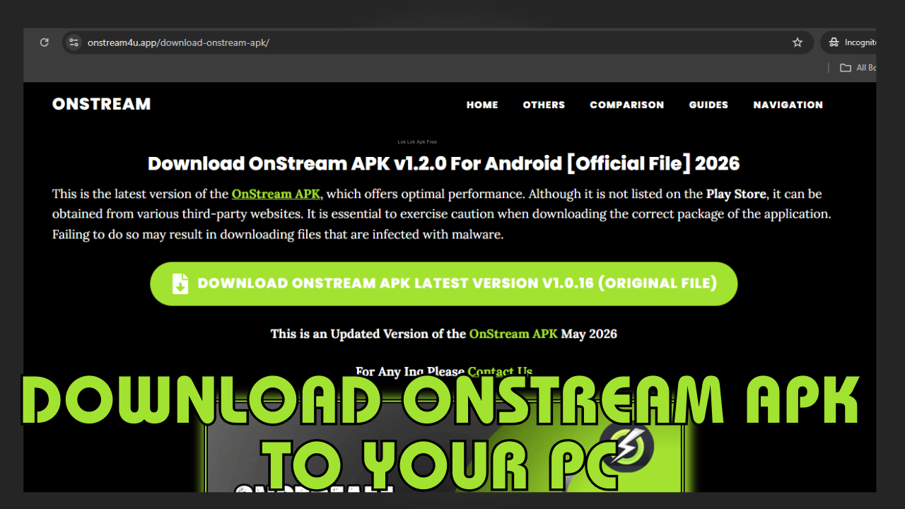 Download OnStream APK to Your PC