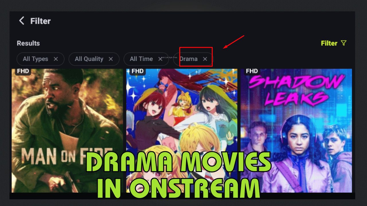 Drama Movies in Onstream