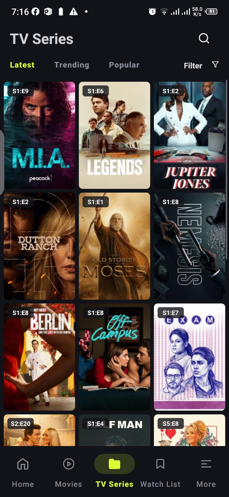 Live TV Channels and Web Series Access on onstream